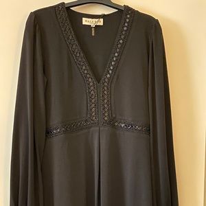 Hale Bob, designer dress, size Medium, Beaded, New with Tags, Never worn! Warm!